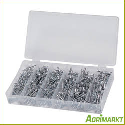 Bild des Artikels Alu-Blindnieten | Sortiment, 400-tlg. / No. 1023233-AT